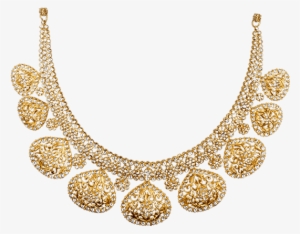 Tanishq Jewels Of Royalty Polki Design Necklace - Uncut Diamond Necklace Sets Tanishq
