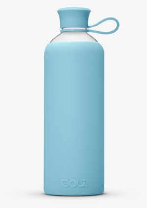 Doli Water Bottle Serenity - Trinkflasche Doli Serenity Aus Glas, 550ml, Blau