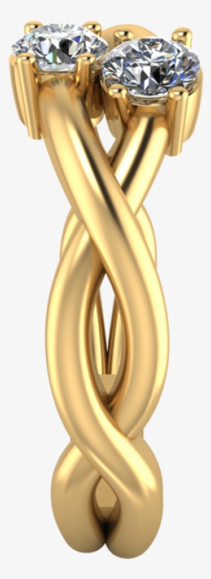 Two Solid 5 - Engagement Ring