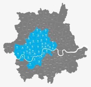 02 London Postcodes 5 Map