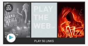 Jazz Music Fire Flames Cool Art 32x24 Print Poster