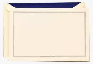 Crane Triple Border Correspondence Card - Envelope