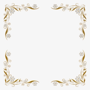 Silver And Gold Border