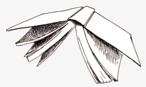 Flying Books - Flying Books Black And White