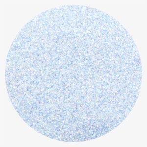 105 Forget Me Not - Blue Glitter Circle Transparent