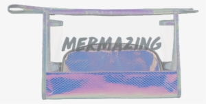 Picture Of Mermaizing Clear Travel Cosmetic Bag Duo - Tsa Approved Clear Travel Toiletry Bag Quart