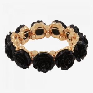 Milano 18k Gold Plated Rose Designed Bracelet, Ma2028 - Bracelet