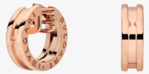 Zero1 Small Earrings In 18 Kt Rose Gold - Earring