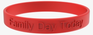 Embossed Custom Silicone Wristbands Plastic Bracelets - Bracelet