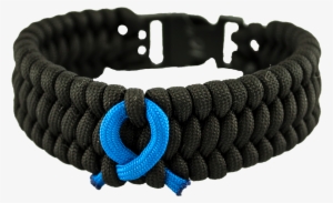 Picture Of Child Abuse Awareness Bracelet Boa Weave