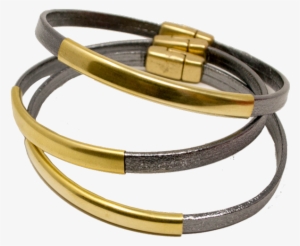 Leather Bangle - Leather