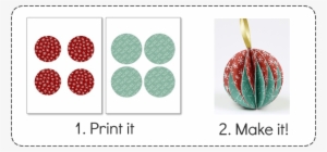 Make Christmas Ornaments - Make An Ornament Out Of Paper