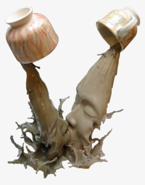 Chocolate Splash - Coffee Kiss Sculpture
