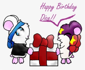 Gift Happy Birthday Dice By Lolly Pop Girl732 - Birthday