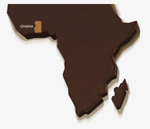 Continent Of Africa Made Of Whittaker's Chocolate - Chocolate