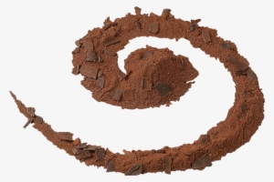 Chocolate And Milk Splash - Chocolate Powder Fall Png