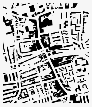 City Master Plan Example - Urban Plan Black And White