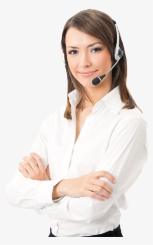 Image Of Woman Welcoming Visitors To Our Blog - Phone Operator