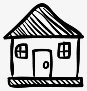 House Hand Drawn Building Vector - Home Hand Drawn Icon
