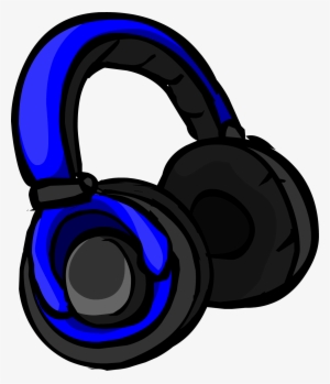 Blueheadphones - Club Penguin Blue Headphones