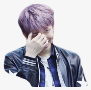 Dollsey99 - Namjoon Purple Hair Png