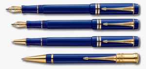 Old Pen Png For Kids - Parker Duofold Lapis Lazuli Fountain Pen International