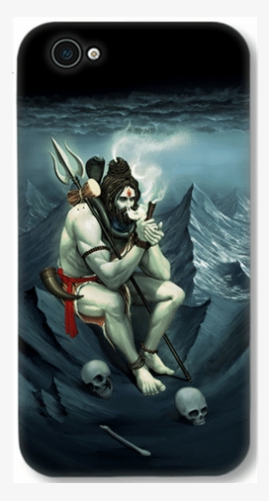 Vivo Y69 Smoking Shiva Mahadev Designer Printed 3d - Lord Shiva Drinking Bhang