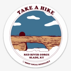 Take A Hike Decal - Decal