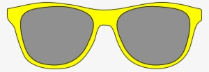 Free Cartoon Download Clip Art On Yellow - Clip Art Yellow Sunglasses