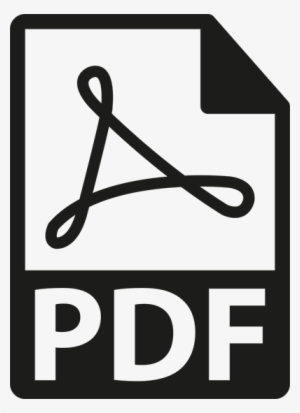 Pdf-icon - Pdf Logo Black And White