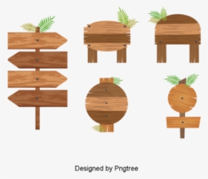 Wood Signage Png Images - Cartoon