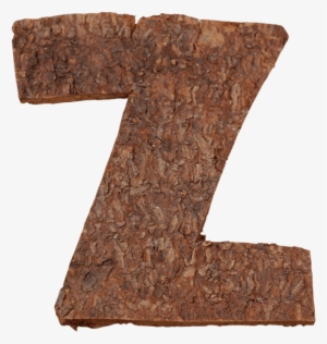 Bark On Wood Typography Tree - Cross