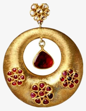 Gold Pendant Set - Gold