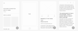 In Order To Emphasise The "point And Snap" Feature - Website Wireframe