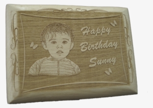Birthday Photo Frame - Carving
