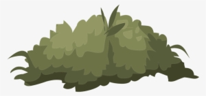 Bush, Nature, Green, Leaves, Outdoor - Bush Illustration
