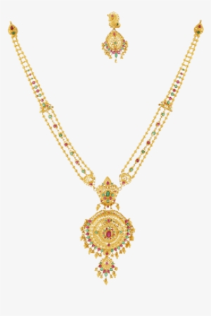 Ruby And Emral Jewellery - Gold Star Pendant