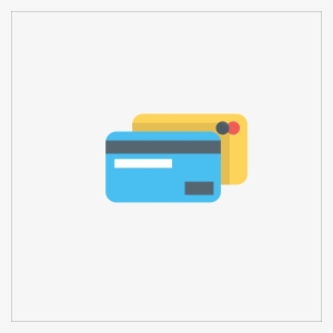 Pay Online - Credit Cards Flat Design Png