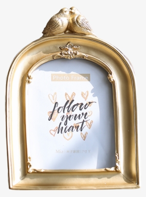 Miz Home 1 Piece Gold Photo Frame Round Oval Square