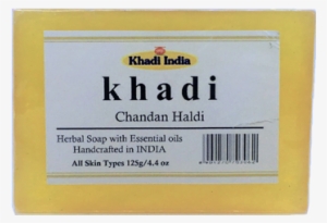 Chandan Haldi Soap - Label