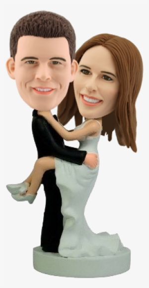 Custom Wedding Cake Topper Bobbleheads - Wedding Bobbleheads