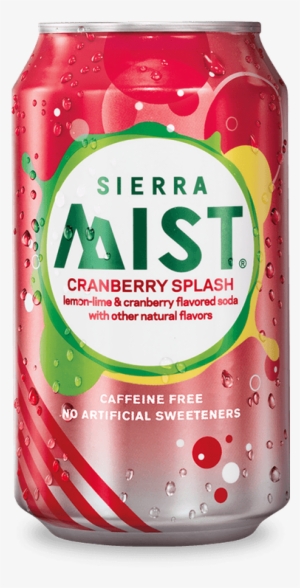 Sierra Mist Soda, Cranberry Splash - 12 Fl Oz