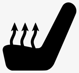 Car Seat Temperature Comments - Car Seat Icon