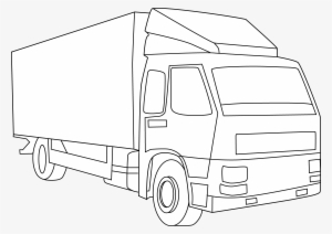 Truck Clipart Container Truck - Clip Art