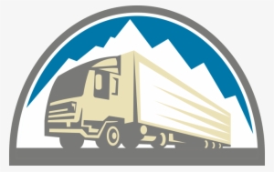 We're Always Listening - Container Truck And Trailer Flames Oval Car Magnet