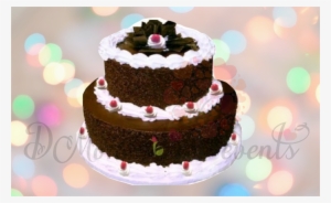Black Forest 2 Tier Cake - Black Forest Cake Big