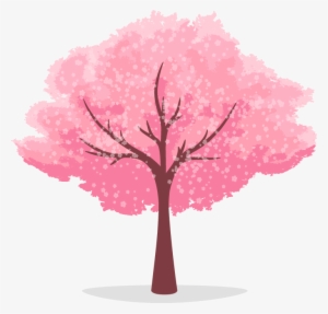 Tree - 櫻花 樹 卡通