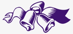 Purple Wedding Bells Clip Art At Clker - Purple Bridal Shower Clipart
