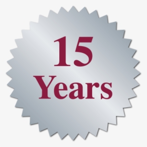 "15 Years" Serrated Edge Stickers - Business Holiday Cards - Joy Wreath Holiday