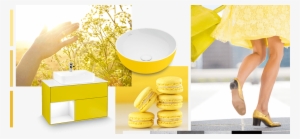 Yellow Bathroom Ceramics Feel Warm And Inviting And - Farbgestaltung Badezimmer Mit Gelb